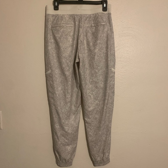 Athleta Venture Printer Pant Joggers in Viper Gray Women's size 4 - Picture 8 of 13